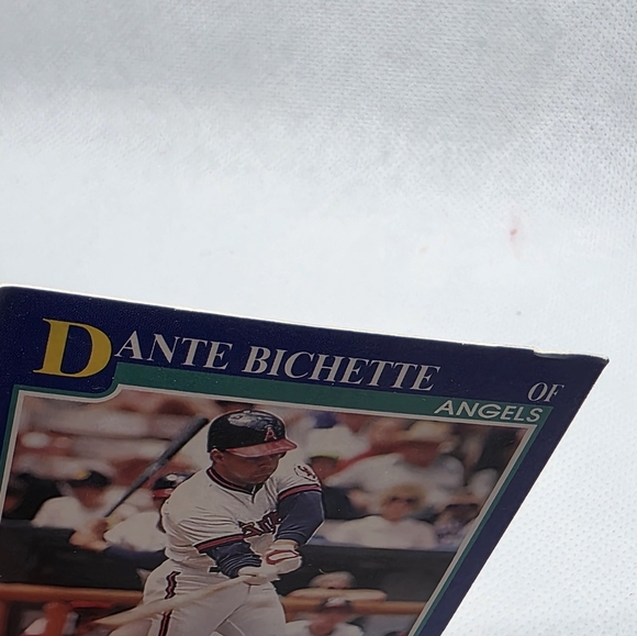 1991 Score Dante Bichette California Angels #463 Baseball Card - Picture 3 of 6